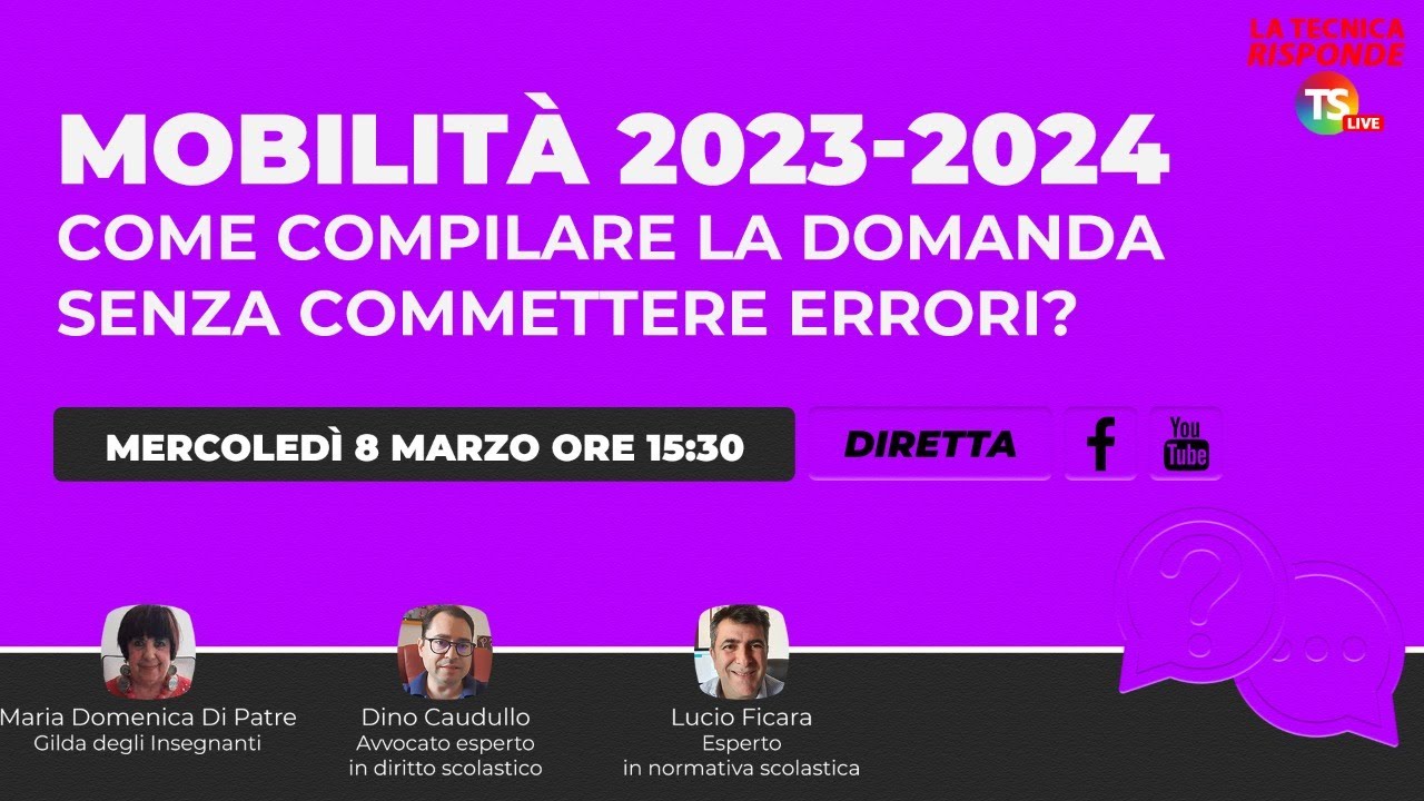 Mobilità 2023-2024, Come Compilare La Domanda Senza Commettere Errori ...