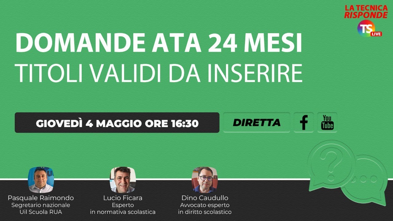 Domande personale Ata 24 mesi, gli errori più frequenti e i consigli