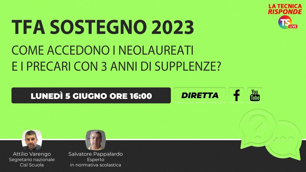 Tfa sostegno 2023, troppi docenti non specializzati e squilibrio