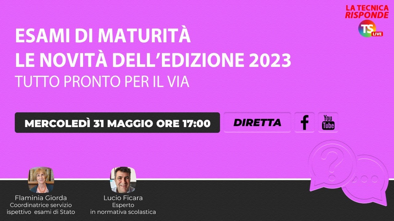 Tecnicadellascuola.it - Maturità, sospesa per un mese la prof che ha fatto  copiare gli alunni con le soluzioni sulla schiena: lannuncio tra le lacrime  Redazione 