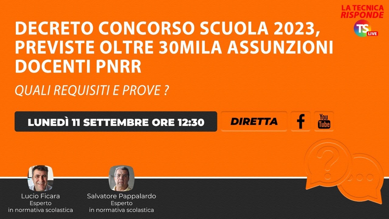 Concorso scuola 2023, previste oltre 30mila assunzioni: come devono  prepararsi i futuri docenti? - Notizie Scuola