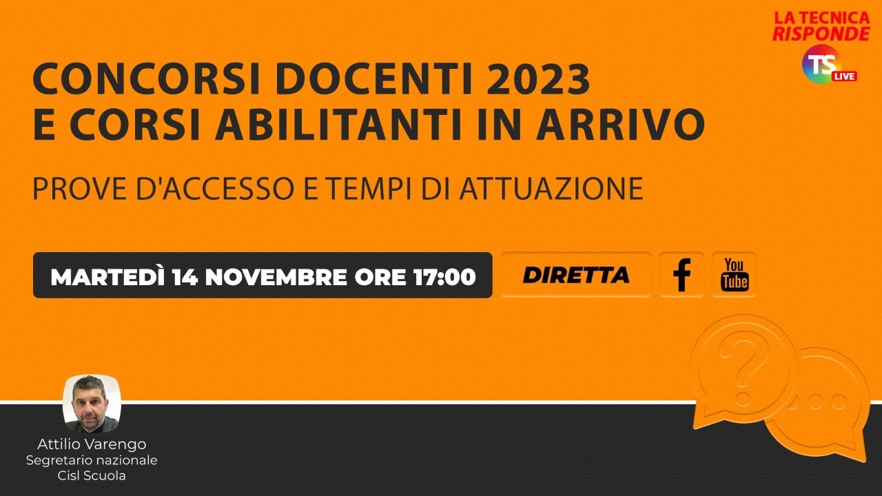 Concorso docenti 2023 date, domani informativa al Ministero: quanto tempo  passerà tra il bando e le prove? - Notizie Scuola