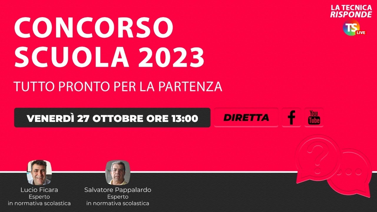 Concorso docenti straordinario TER: cosa studiare, le prove, come  prepararsi, come tenersi aggiornati - Orizzonte Scuola Notizie