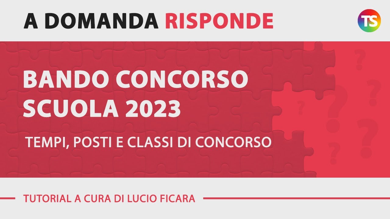 Concorso Straordinario Ter 2023, Bando A Breve, Chi Potrà Partecipare ...