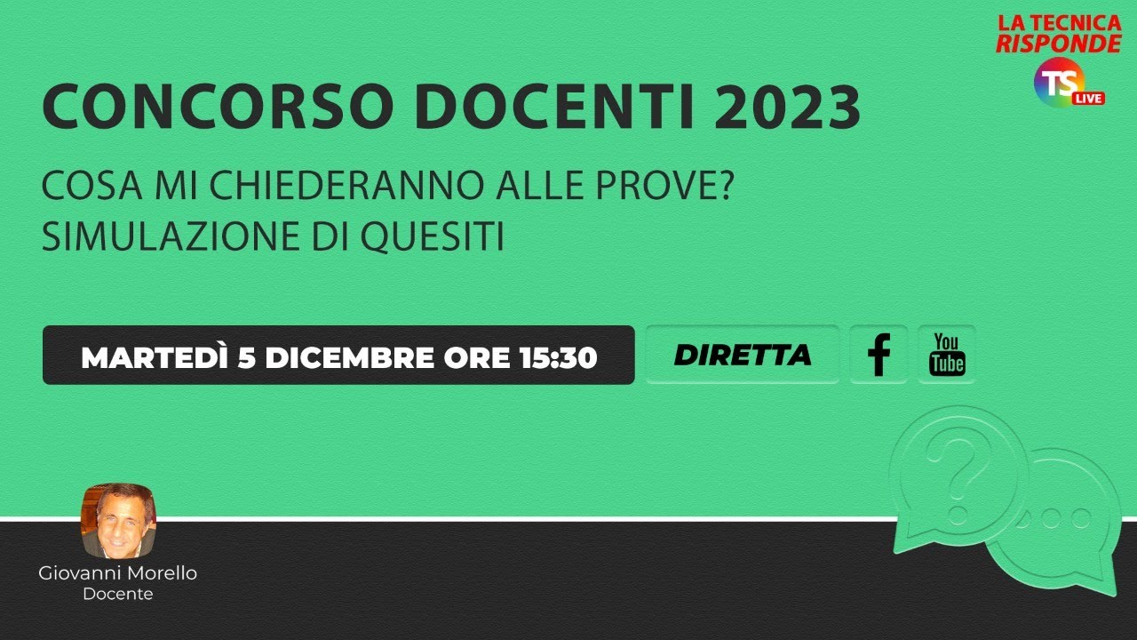 Concorso docenti 2023: pubblicati i bandi