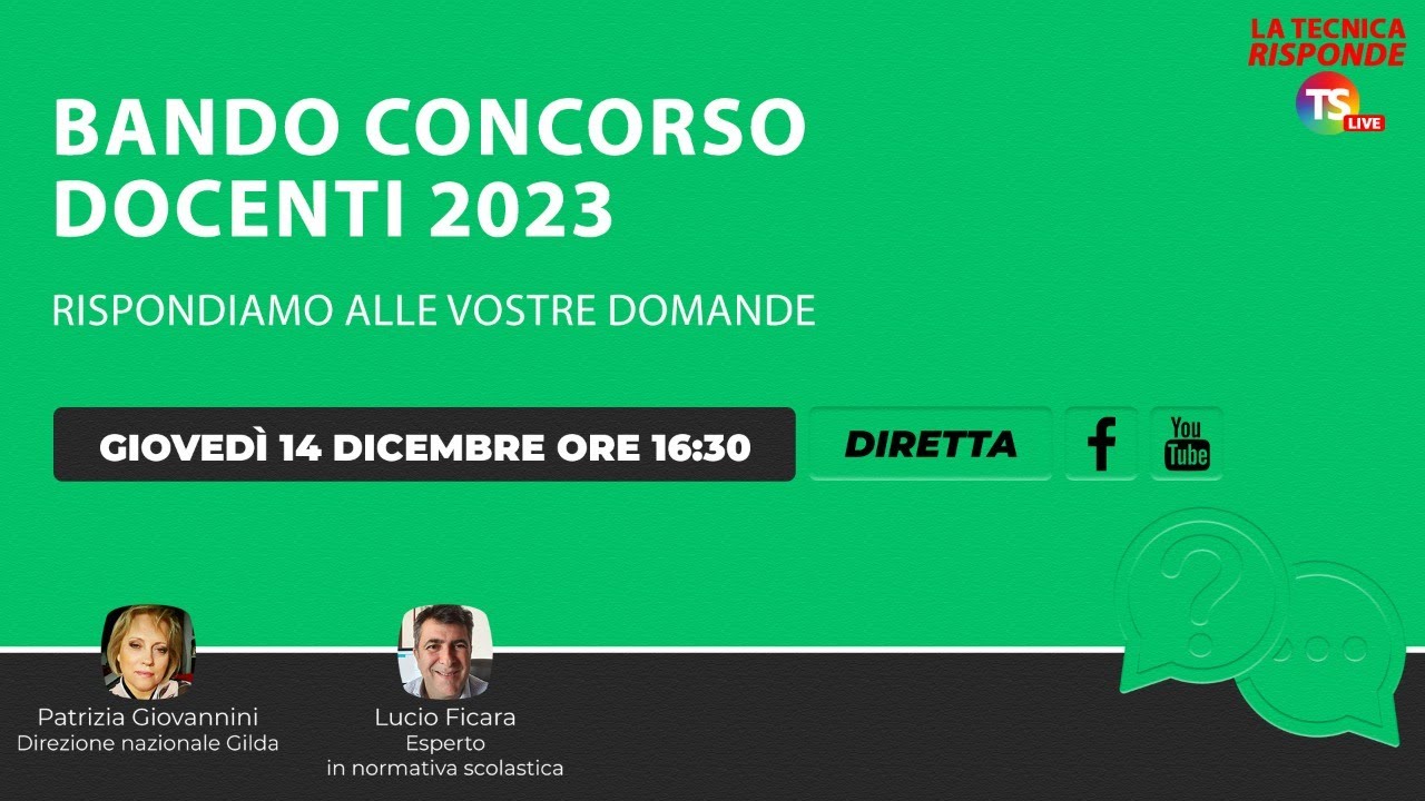 Concorso docenti 2023, come affrontare la prova scritta? Le risposte alle  vostre domande - Notizie Scuola