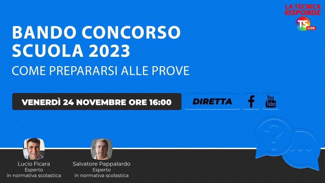 Concorso scuola 2023, come prepararsi alla prova scritta e alla prova  orale? I bandi per infanzia, primaria e secondaria - Notizie Scuola